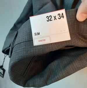 Express 32x34 slim fit stretch slacks